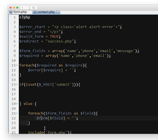 PHP - kod źródłowy