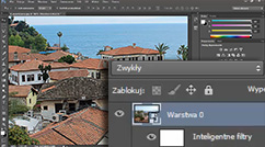 Tryby mieszania i style warstw