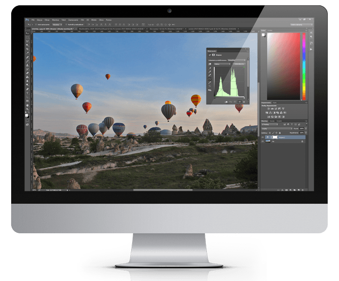 Photoshop CC - interfejs pragramu