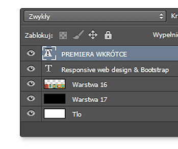 Warstwy i zaznaczanie