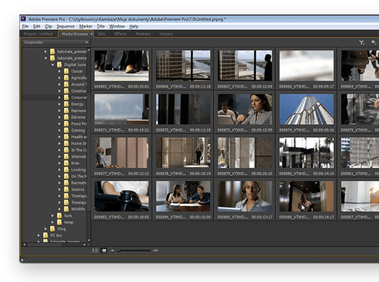Premiere Pro CC - Import