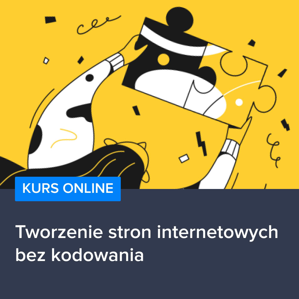 Kurs Tworzenie stron internetowych bez kodowania