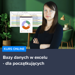 Kurs Bazy danych w Excelu dla początkujących