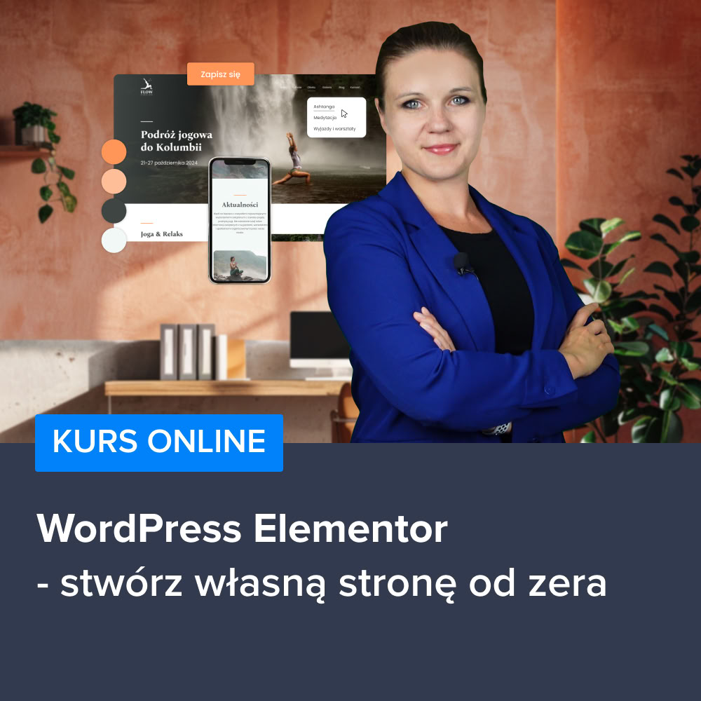 Kurs WordPress Elementor - stwórz własną stronę od zera