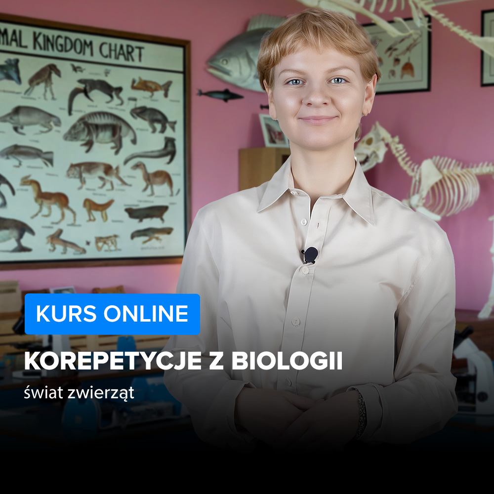 Kurs Korepetycje z biologii - świat zwierząt