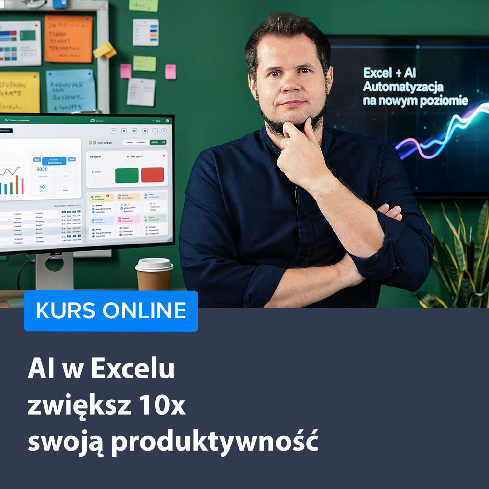 AI w Excelu - zwiększ 10x swoją produktywność