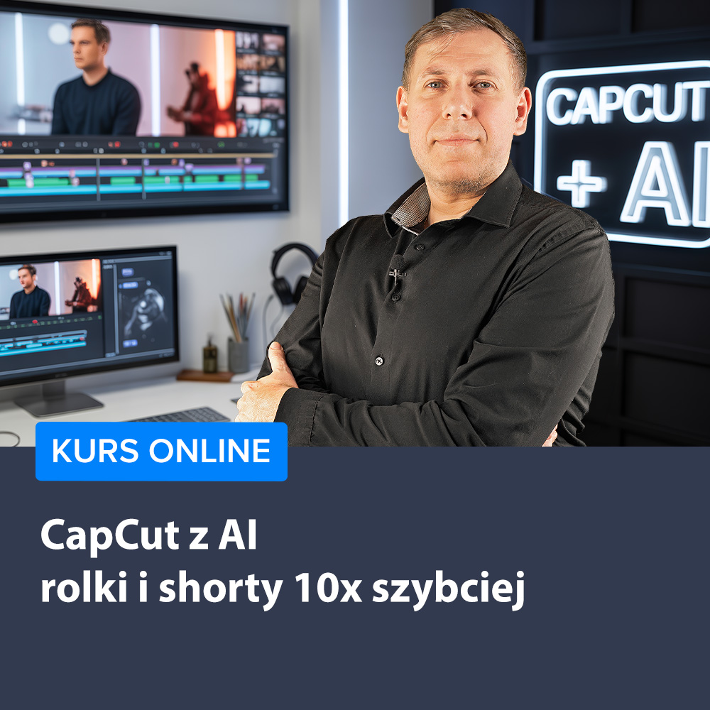 CapCut z AI - rolki i shorty 10x szybciej