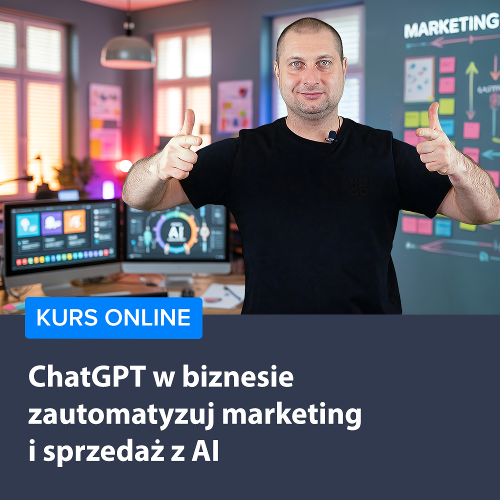 ChatGPT w biznesie - zautomatyzuj marketing i sprzedaż z AI