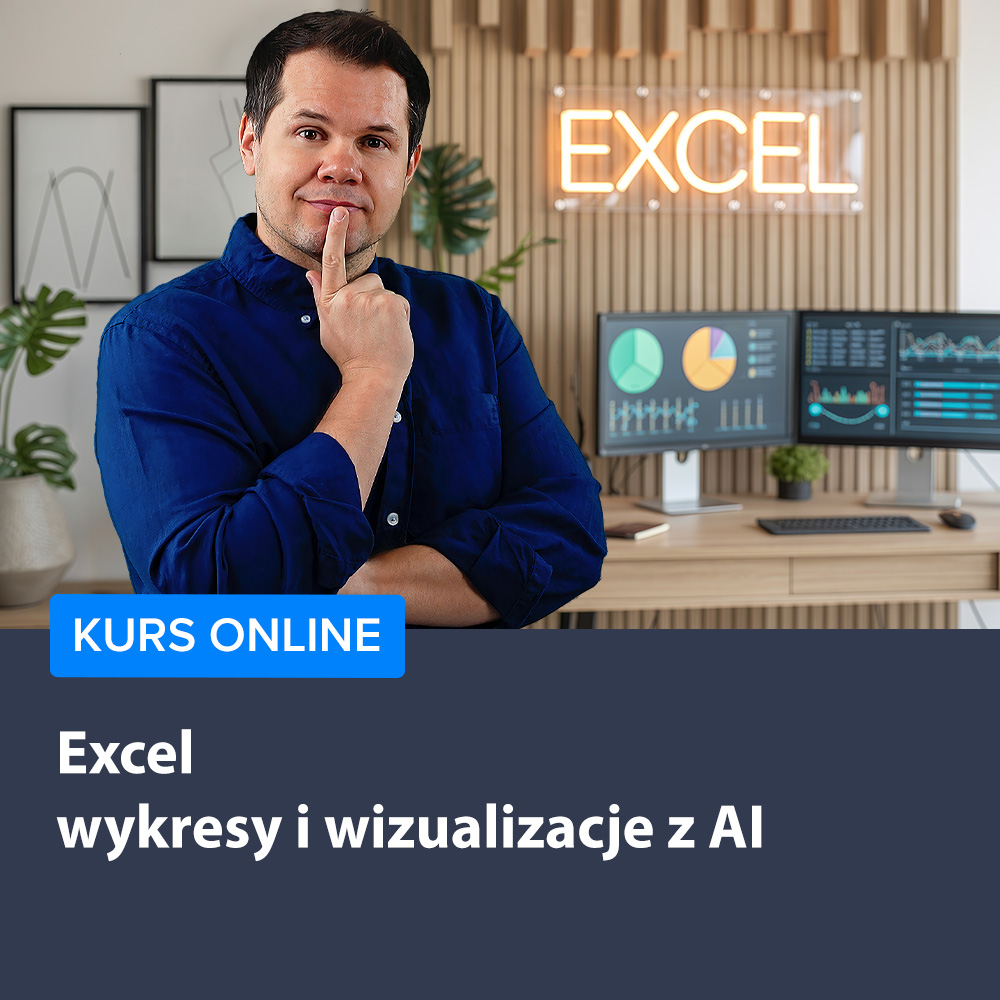 Excel - wykresy i wizualizacje z AI