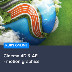 Kurs Cinema 4D & AE - motion graphics