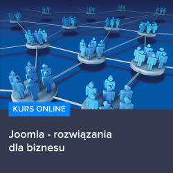 Kurs Joomla - rozwiązania dla biznesu