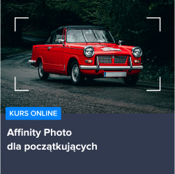 Kurs Affinity Photo dla początkujących